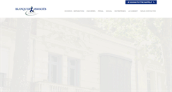 Desktop Screenshot of blanquer-avocat-narbonne.fr